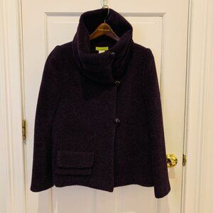 Itala Testino Alpaca Wool Jacket Coat Size Medium